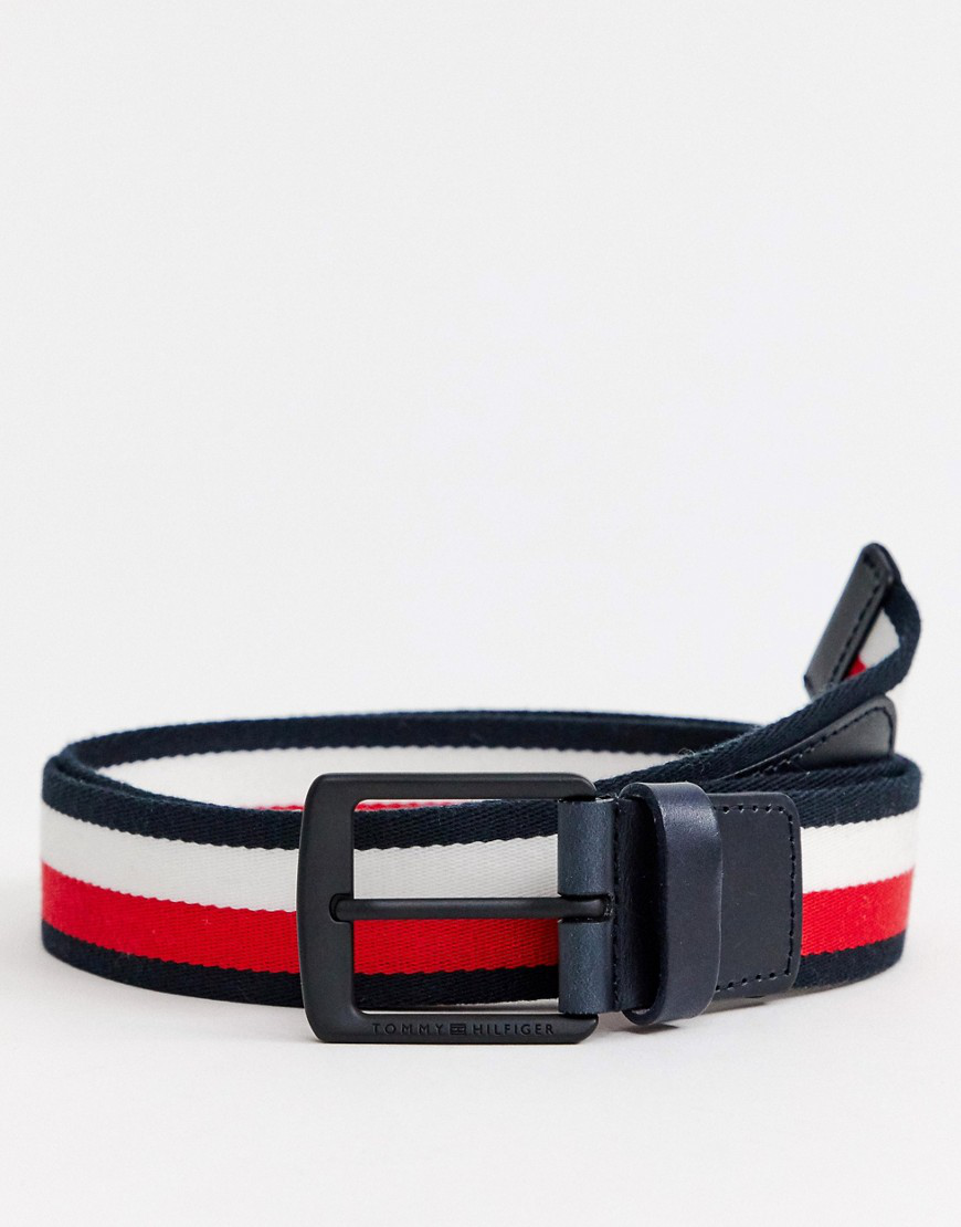 webbing belt tommy hilfiger