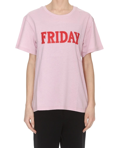 Shop Alberta Ferretti Friday T-shirt In Pink