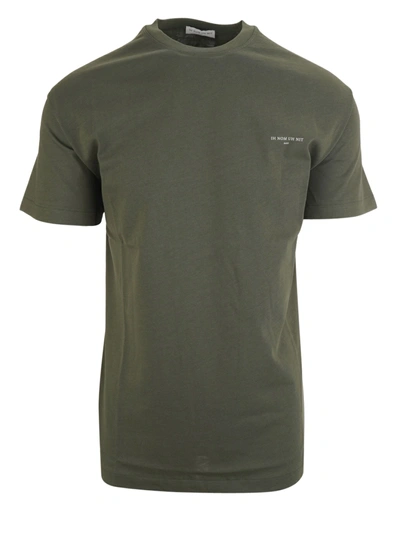 Shop Ih Nom Uh Nit T-shirt In Verde Militare