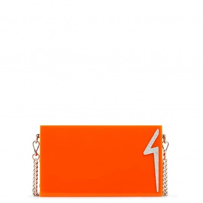 Shop Giuseppe Zanotti G-logo In Orange