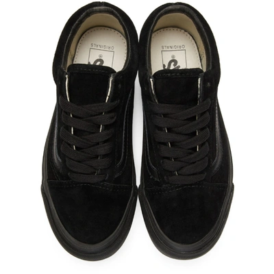 Shop Vans Black Og Old Skool Lx Sneakers