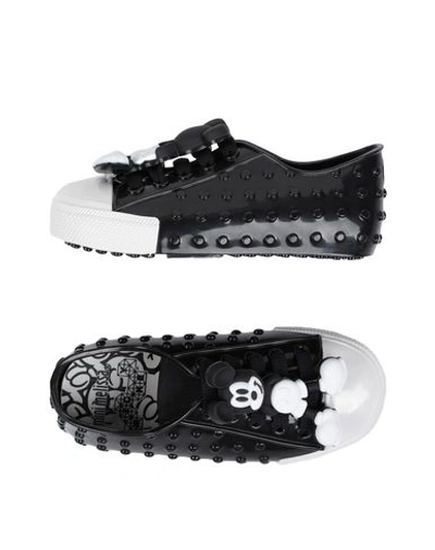 Shop Mini Melissa Sneakers In Black