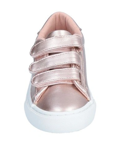 Shop Ralph Lauren Sneakers In Pink