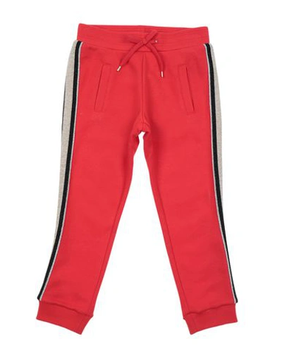 Shop Little Marc Jacobs Casual Pants In Red