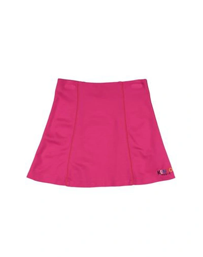 Shop Kenzo Skirt In Fuchsia