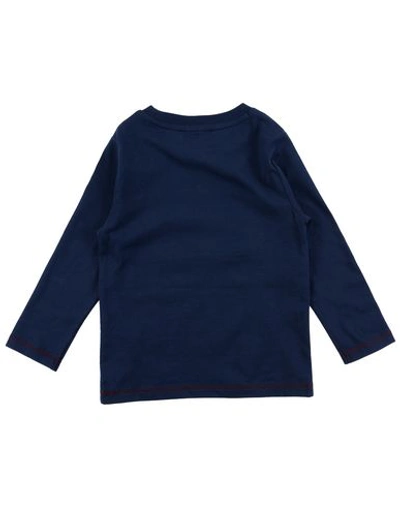Shop Little Marc Jacobs T-shirt In Dark Blue