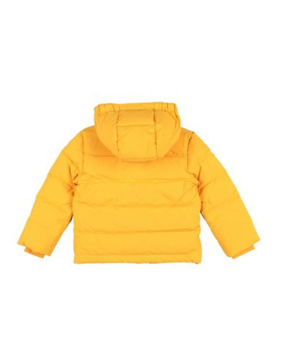Shop Kenzo Down Jackets In Apricot