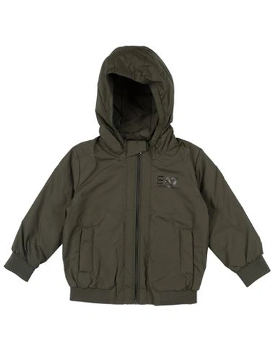 Shop Ea7 Jackets In Military Green