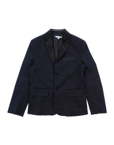 Shop Little Marc Jacobs Blazer In Dark Blue