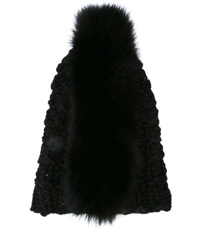 Shop Gigi Burris Millinery Black Mohawk Beanie