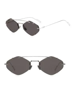 Dior Inclusion 57mm Diamond Sunglasses 