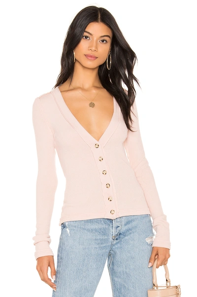 Shop Free People Call Me Cardi Top In Pink