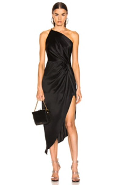 Shop Michelle Mason For Fwrd Twist Knot Midi Dress