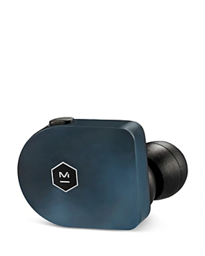 Shop Master & Dynamic Mw07 True Wireless Earbuds In Steel Blue