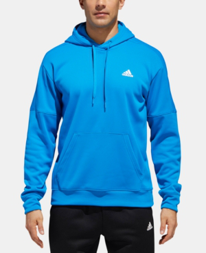 adidas climawarm hoodie blue