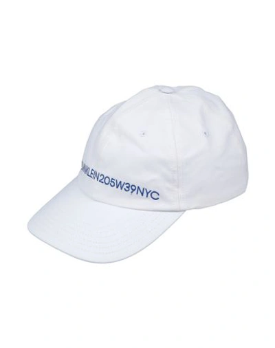Shop Calvin Klein 205w39nyc Hat In White
