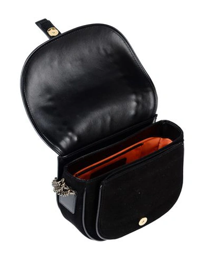 Shop Santoni Shoulder Bag In Black