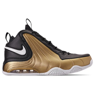 nike men's air max wavy leather basketball shoes