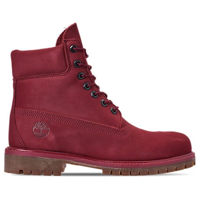 Shop Timberland Men's 6 Inch Premium Classic Boots, Red