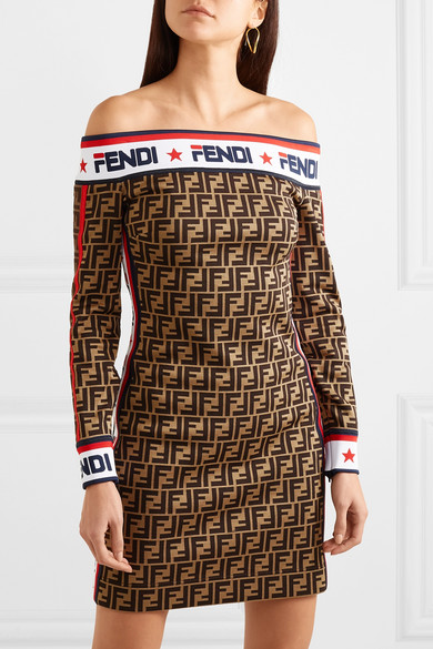 fendi off shoulder sweater