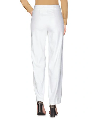 Shop Avenue Montaigne Woman Pants Ivory Size 2 Cotton, Polyester, Elastane In White