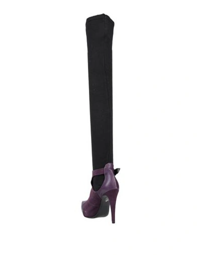 Shop Roberto Botticelli Boots In Purple