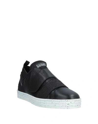 Hogan Rebel Sneakers In Black