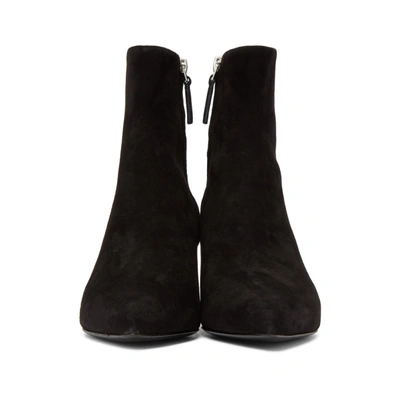 Shop Alexander Wang Black Suede Kirby Boots In 001 Black