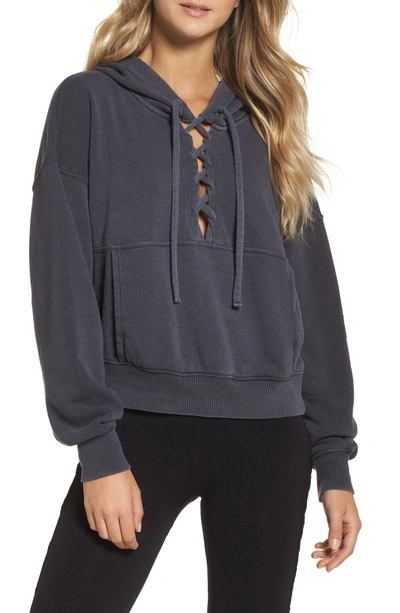 Shop Free People Movement Free People Fp Movement Believer Hoodie In Graphite