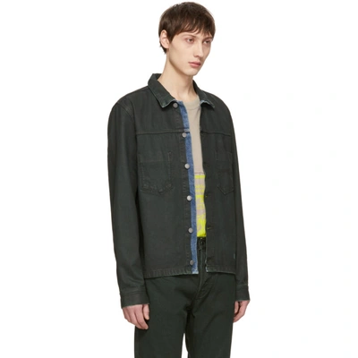 NUDIE JEANS NUDIE JEANS GREEN DENIM RONNY JACKET 