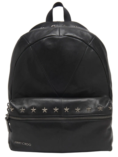 Shop Jimmy Choo Backpack In Black
