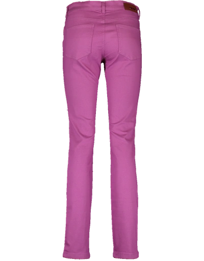 Shop Escada Five Pocket Jean In Berry