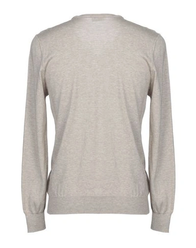 Shop Gran Sasso Man Sweater Beige Size 38 Cotton, Cashmere