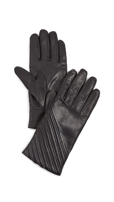 Shop Rag & Bone Slant Gloves In Black