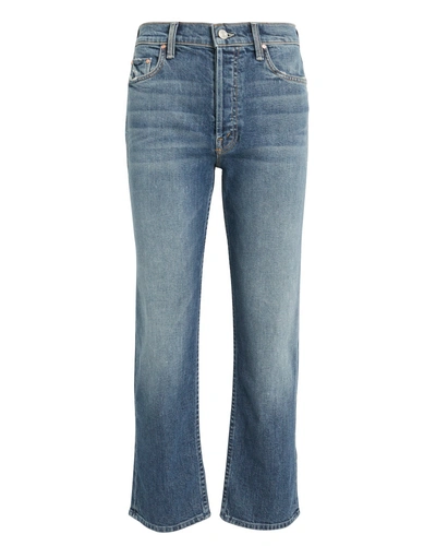 Shop Mother Tomcat High-rise Cropped Jeans In We All Scream