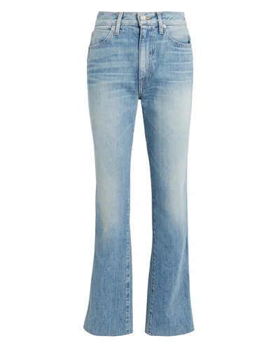 Shop Slvrlake Hero Waves Mid-rise Slim Jeans  Light Blue Denim 28