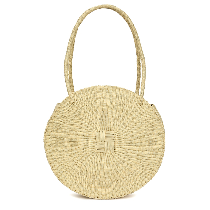 straw studios circle tote