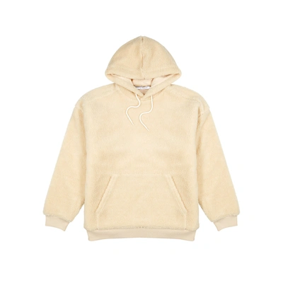 Shop Givenchy Cream Faux Shearling Sweatshirt In Natural