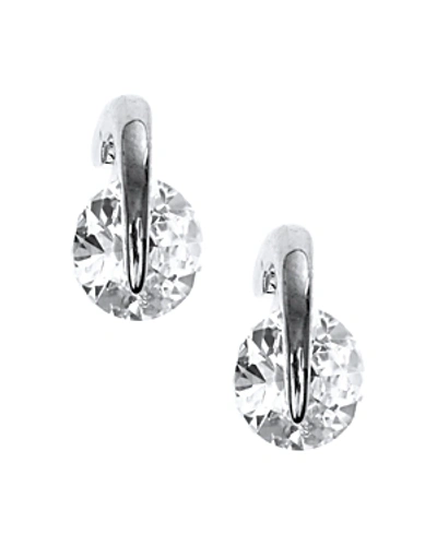 Shop Givenchy Prong Stud Earrings In Silver