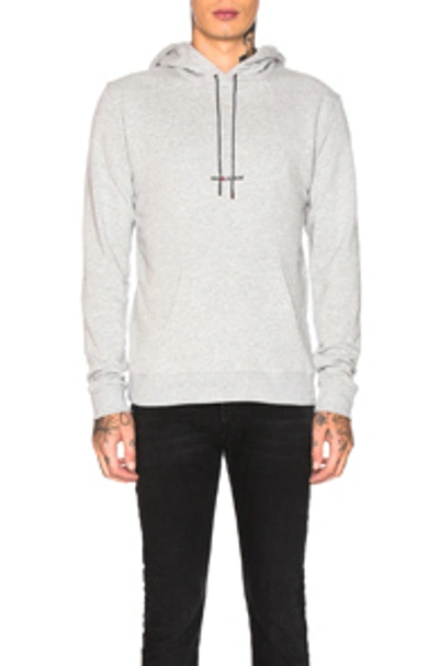 Shop Saint Laurent Hoodie In Grey