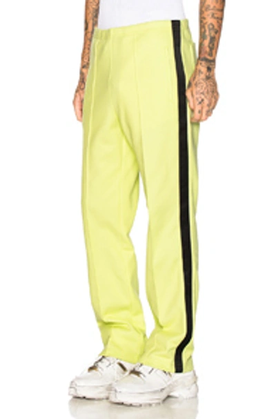 Shop Maison Margiela Sweatpants In Yellow