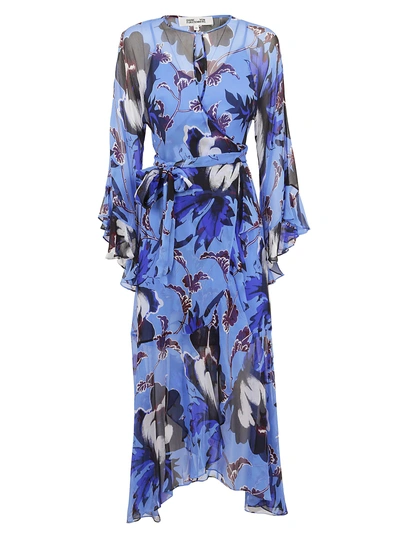 Shop Diane Von Furstenberg Lizella Maxi Dress In Phflh