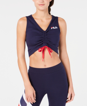 fila ruched top