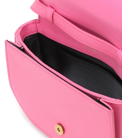Shop Balenciaga Ville Day Xs Leather Shoulder Bag In Pink