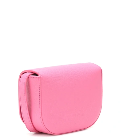 Shop Balenciaga Ville Day Xs Leather Shoulder Bag In Pink