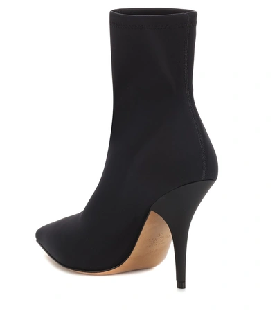 Shop Valentino Vltn Sock Boots In Black