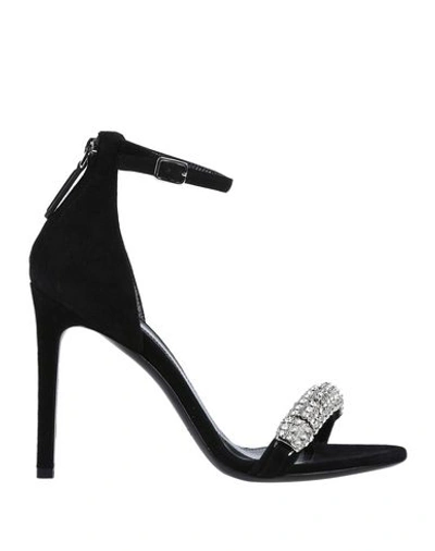 Shop Calvin Klein 205w39nyc Sandals In Black