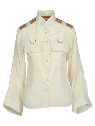 Shop Chloé Chloe' Shirt Sahariana In Basic