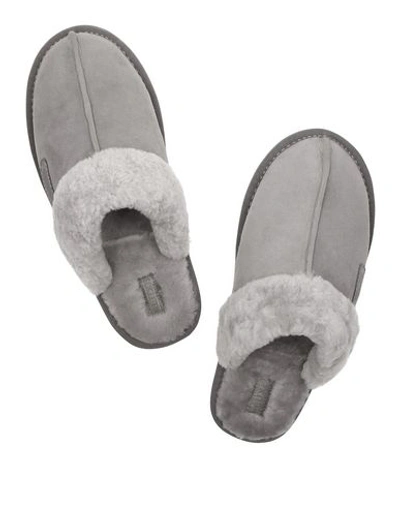 Shop Australia Luxe Collective Slippers In Grey