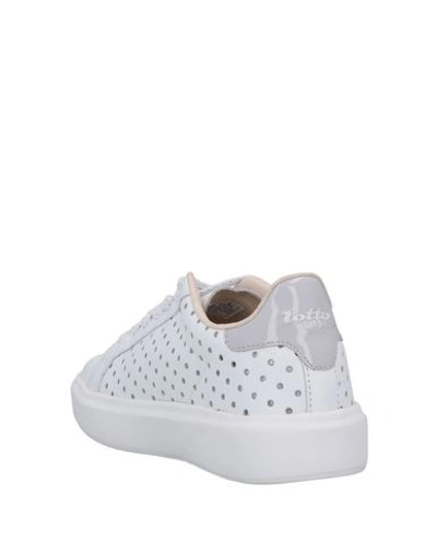 Shop Lotto Leggenda Sneakers In Ivory